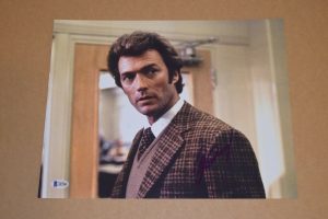 CLINT EASTWOOD SIGNED AUTOGRAPHED 11×14 PHOTO DIRTY HARRY BECKETT BAS COA COLLECTIBLE MEMORABILIA