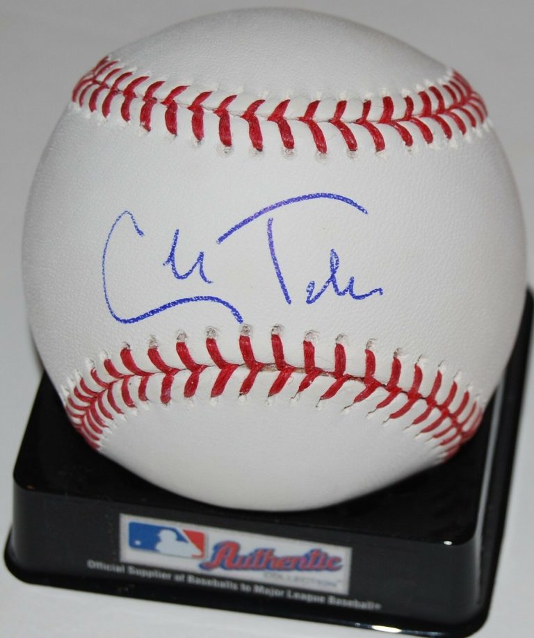 COLE TUCKER SIGNED OML MAJOR LEAGUE BASEBALL (PITTSBURGH PIRATES) W/COA  COLLECTIBLE MEMORABILIA