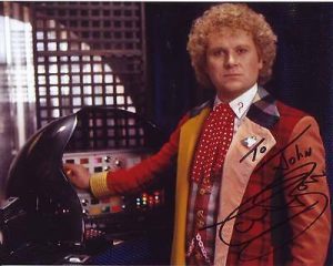 COLIN BAKER AUTOGRAPHED SIGNED DOCTOR WHO PHOTOGRAPH – TO JOHN COLLECTIBLE MEMORABILIA