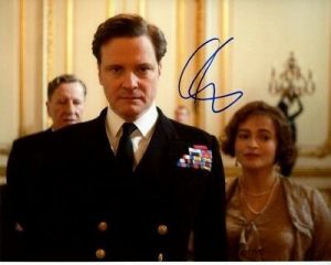 COLIN FIRTH SIGNED AUTOGRAPHED THE KING’S SPEECH KING GEORGE VI PHOTO COLLECTIBLE MEMORABILIA