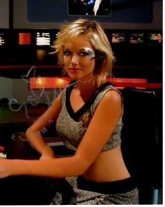 CRYSTAL ALLEN SIGNED AUTOGRAPHED STAR TREK OF GODS AND MEN YARA PHOTO COLLECTIBLE MEMORABILIA