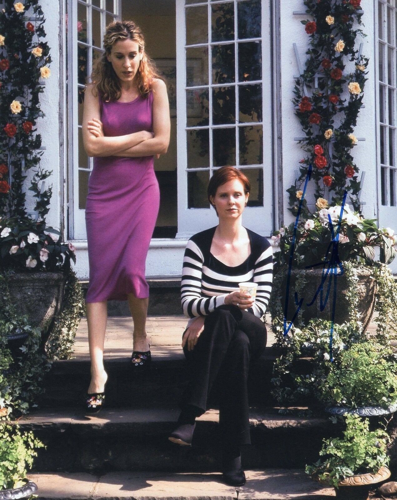 Cynthia Nixon Sex And The City Miranda Hobbes Signed 8x10 Photo W Coa 1 Collectible Memorabilia