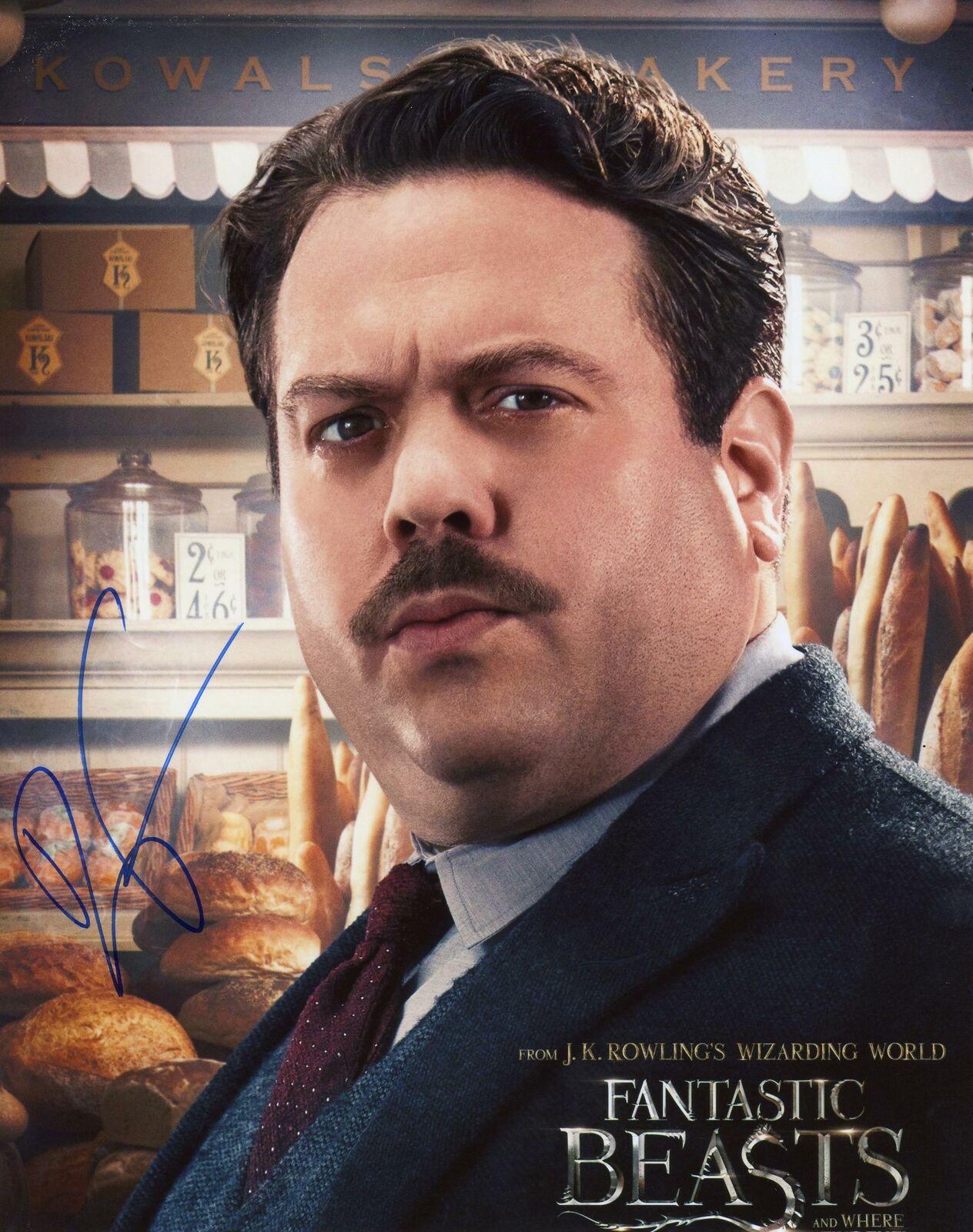 Dan Fogler Fantastic Beasts And Where To Find Them AUTOGRAPH Signed