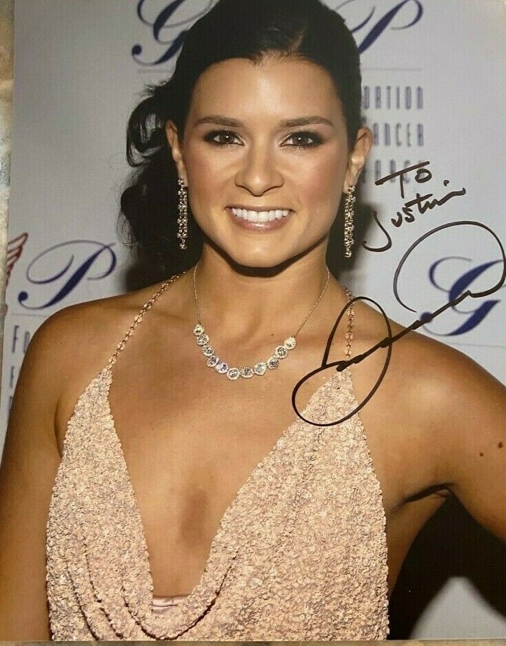 Danica Patrick Signed Autographed 8x10 Photo Nascar Autographia 