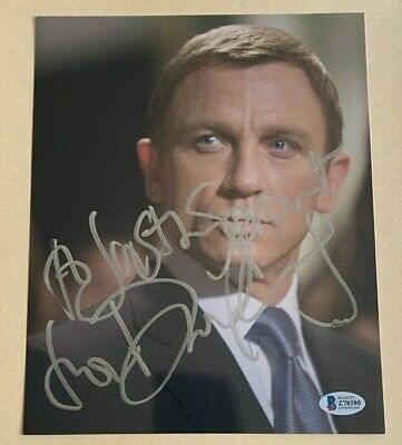 Daniel Craig signed autographed 8x10 Photo James Bond Full Signature ...