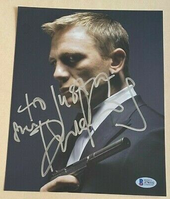 Daniel Craig signed autographed 8x10 Photo James Bond Full Signature ...