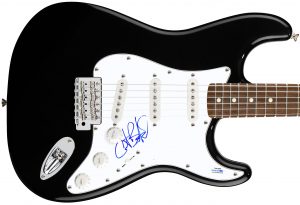 DAVE MATTHEWS BAND CARTER BEAUFORD AUTOGRAPHED SIGNED GUITAR ACOA COLLECTIBLE MEMORABILIA