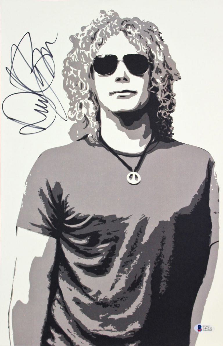 DAVID BRYAN BON JOVI AUTHENTIC SIGNED 11×17 LITHOGRAPH AUTOGRAPHED BAS #E44252 COLLECTIBLE MEMORABILIA