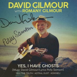 DAVID GILMOUR “PINK FLOYD” AUTOGRAPH SIGNED ‘YES, I HAVE GHOSTS’ CD C ACOA COLLECTIBLE MEMORABILIA