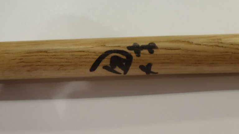 DAXX NIELSON SIGNED AUTOGRAPHED DRUMSTICK CHEAP TRICK DRUMMER 2 COLLECTIBLE MEMORABILIA