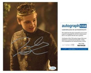 DEAN-CHARLES CHAPMAN “GAME OF THRONES” AUTOGRAPH SIGNED 8×10 PHOTO D ACOA  COLLECTIBLE MEMORABILIA