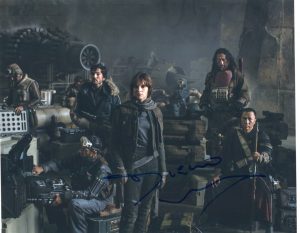 DIEGO LUNA SIGNED 8×10 PHOTOGRAPH W/COA A STAR WARS STORY ROGUE ONE #1  COLLECTIBLE MEMORABILIA