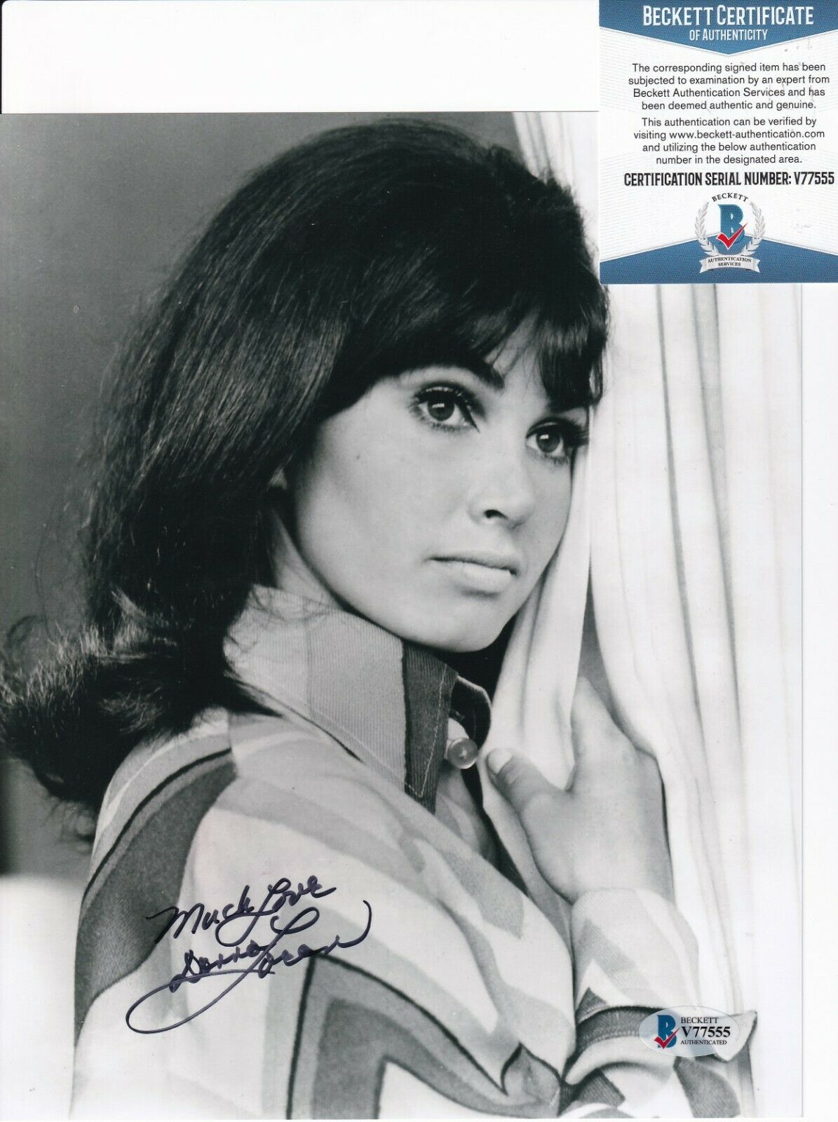 DONNA LOREN signed (BATMAN) TV Show Suzie 8X10 photo BECKETT BAS V77555 ...