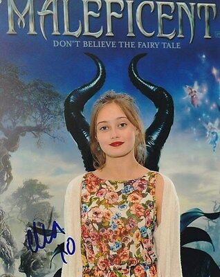 ELLA PURNELL Signed Autographed MALEFICENT Photo | Autographia