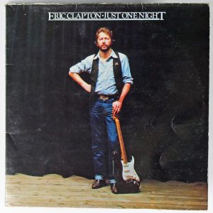 ERIC CLAPTON AUTHENTIC SIGNED ‘JUST ONE NIGHT’ ALBUM COVER PSA/DNA #AA01978 COLLECTIBLE MEMORABILIA