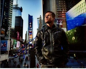 FELIX BAUMGARTNER SIGNED AUTOGRAPHED NYC TIMES SQUARE PHOTO COLLECTIBLE MEMORABILIA