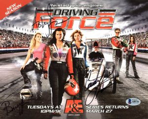 FORCE FAMILY (ASHLEY, COURTNEY & BRITTANY) SIGNED 8X10 PHOTO BAS #A09751 COLLECTIBLE MEMORABILIA