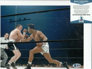 GENE FULLMER SIGNED (BOXING) WORLD MIDDLEWIGHT CHAMPION 8X10 BECKETT BAS T89758  COLLECTIBLE MEMORABILIA