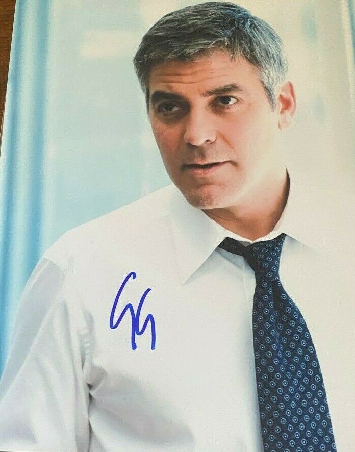 George Clooney signed autographed 8x10 photo In person signature ...