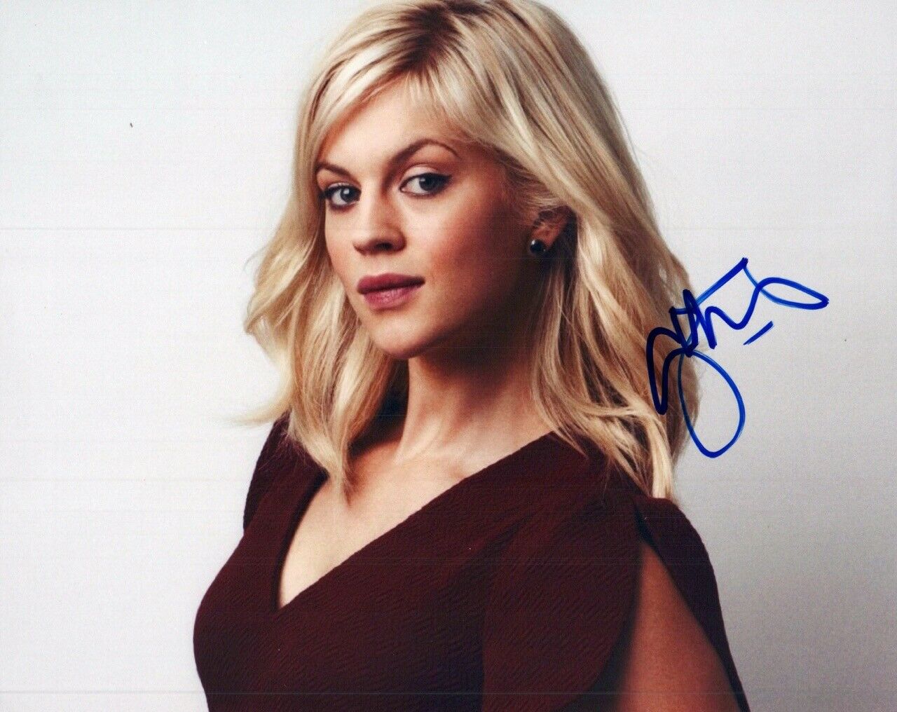 Georgia King Signed Autographed 8x10 Photo Vice Principals Actress COA ...