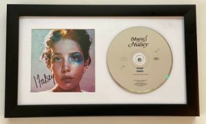 HALSEY SIGNED AUTOGRAPHED MANIC FRAMED CD COVER DISPLAY BECKETT BAS COA COLLECTIBLE MEMORABILIA
