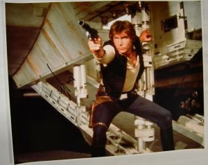 HARRISON FORD AUTOGRAPHED SIGNED 16×20 STAR WARS PHOTO UACC RD AFTAL COLLECTIBLE MEMORABILIA