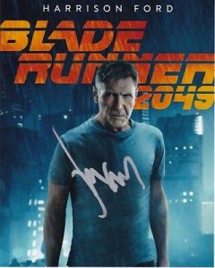 HARRISON FORD SIGNED AUTOGRAPHED BLADE RUNNER 2049 RICK DECKARD PHOTO COLLECTIBLE MEMORABILIA