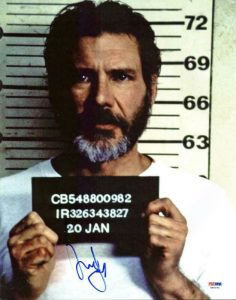 HARRISON FORD THE FUGITIVE SIGNED AUTHENTIC 11X14 PHOTO PSA/DNA #H86094 COLLECTIBLE MEMORABILIA