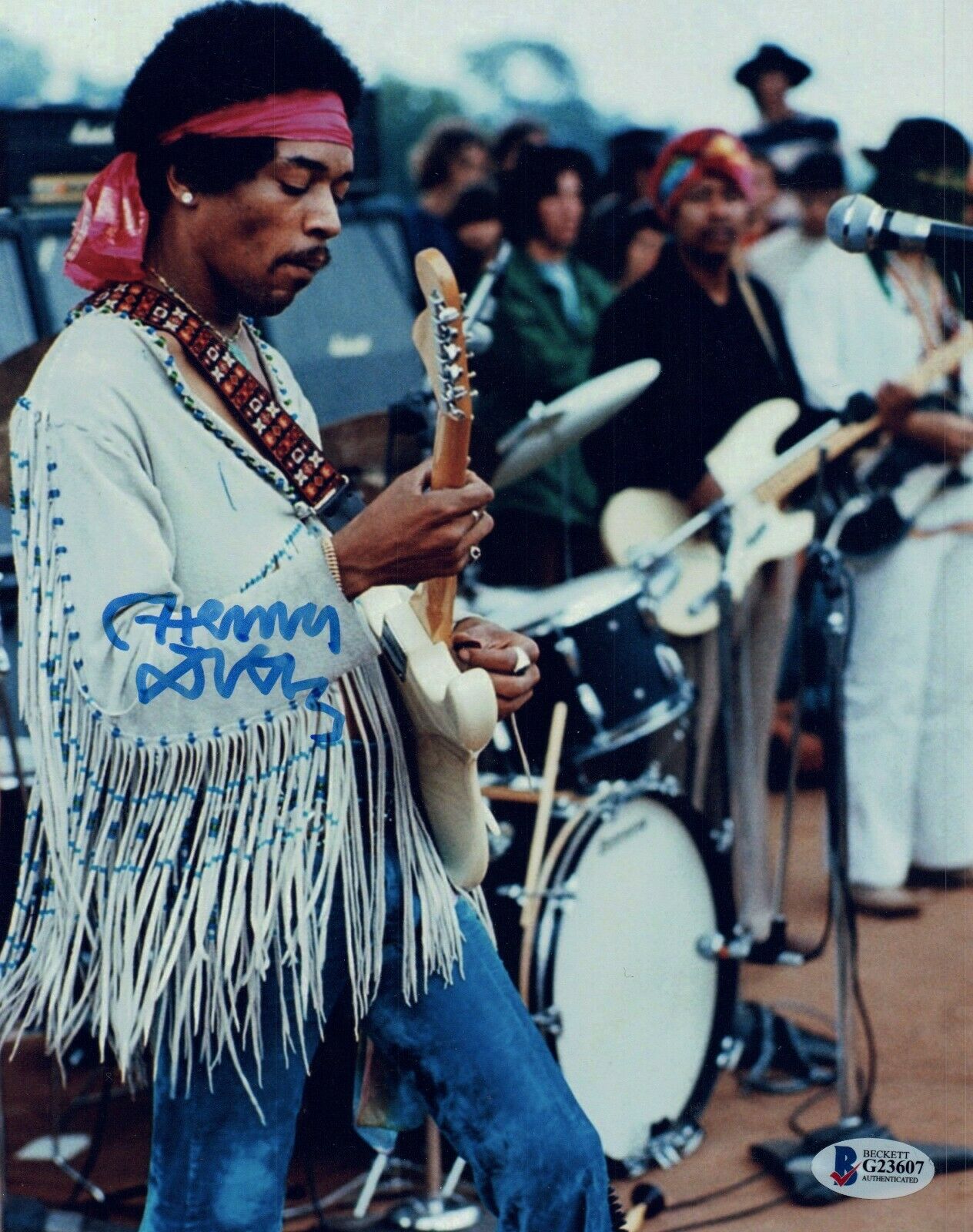 Músico Jimi Hendrix - Foto publicitaria de 8x10 o 11x14 (AB-886) - México