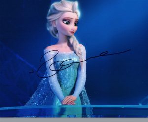 IDINA MENZEL SIGNED AUTOGRAPHED 8×10 PHOTO ELSA FROZEN WICKED RENT COA VD COLLECTIBLE MEMORABILIA