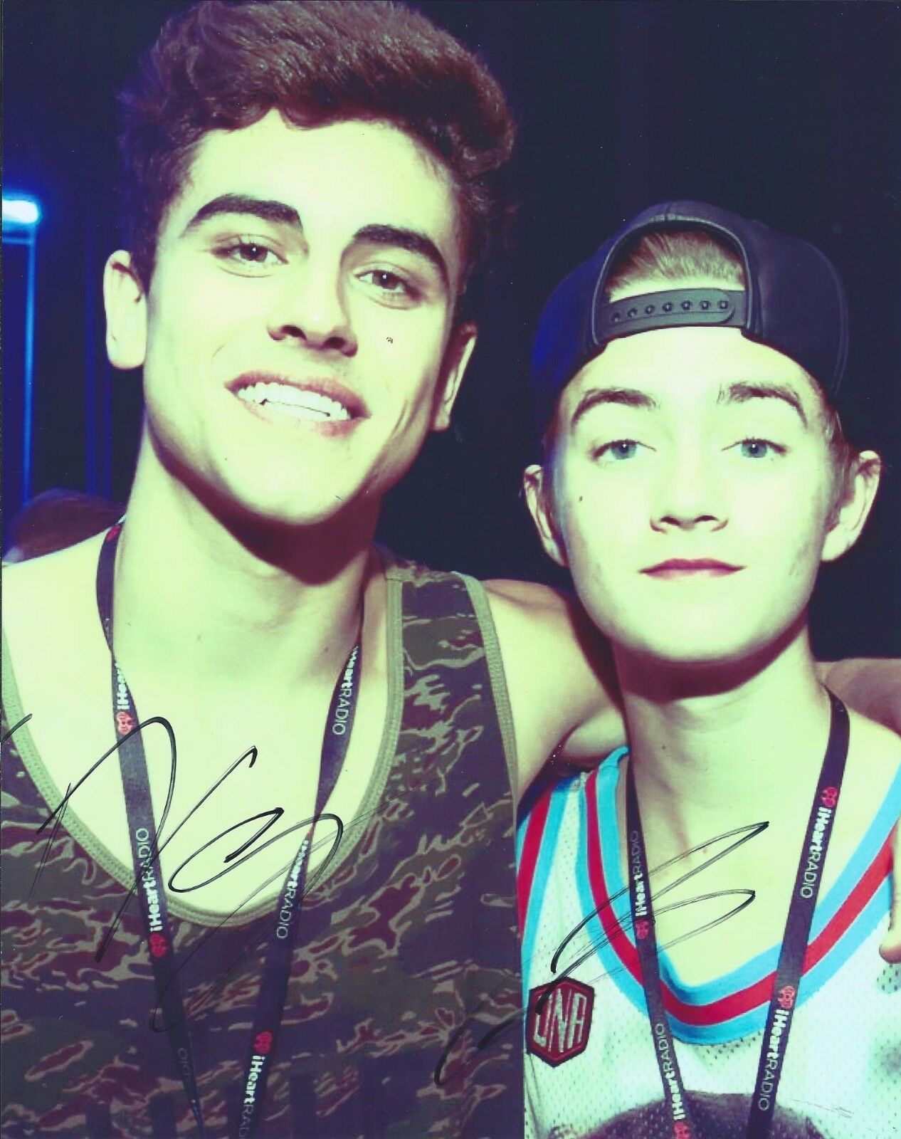 Jack Gilinsky and Jack Johnson Jack & Jack Signed Autographed 8x10 ...