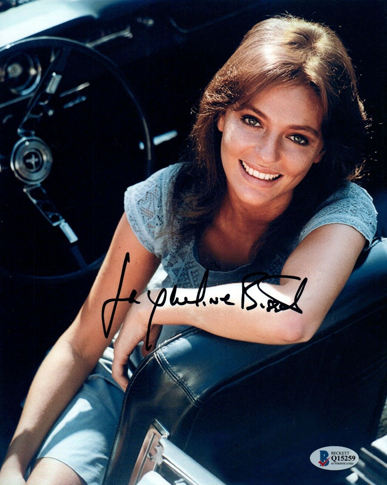 Jacqueline Bissett Signed Autograph 8x10 Photo The Deep Actress Beckett ...