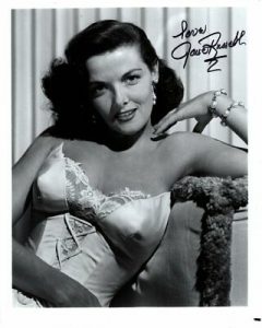 JANE RUSSELL SIGNED AUTOGRAPHED PHOTO COLLECTIBLE MEMORABILIA