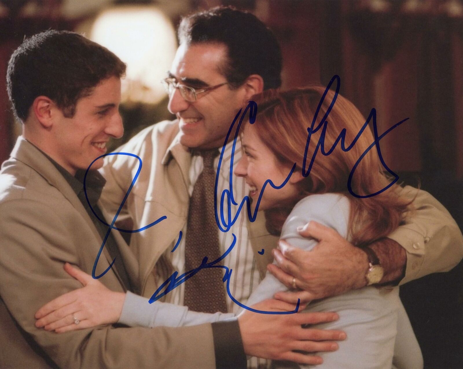 Jason Biggs And Eugene Levy American Pie Autographs Signed 8x10 Photo 1486