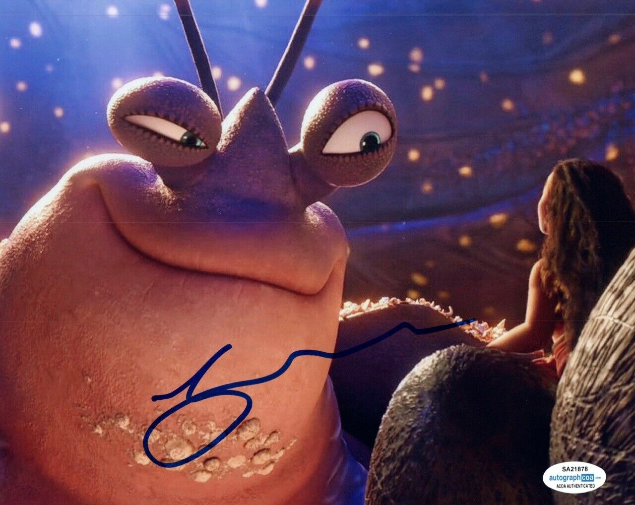 Jemaine Clement Signed Autographed 8x10 Photo Moana Tamatoa Acoa Coa Autographia