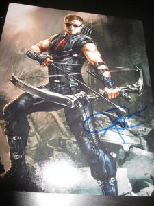 JEREMY RENNER SIGNED AUTOGRAPH 8×10 PHOTO AVENGERS HAWKEYE AGE OF ULTRON COA X7 COLLECTIBLE MEMORABILIA