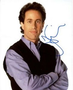 JERRY SEINFELD SIGNED AUTOGRAPHED 11×14 PHOTO COLLECTIBLE MEMORABILIA