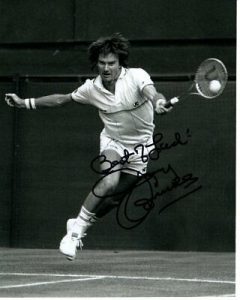 JIMMY CONNORS SIGNED AUTOGRAPHED TENNIS PHOTO COLLECTIBLE MEMORABILIA