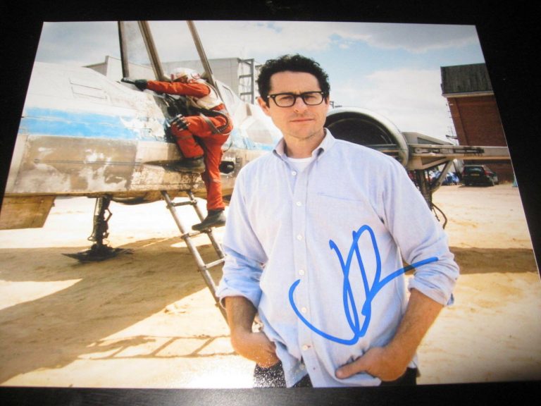 JJ ABRAMS SIGNED AUTOGRAPH 8×10 STAR WARS THE FORCE AWAKENS PROMO COA AUTO NY X6 COLLECTIBLE MEMORABILIA