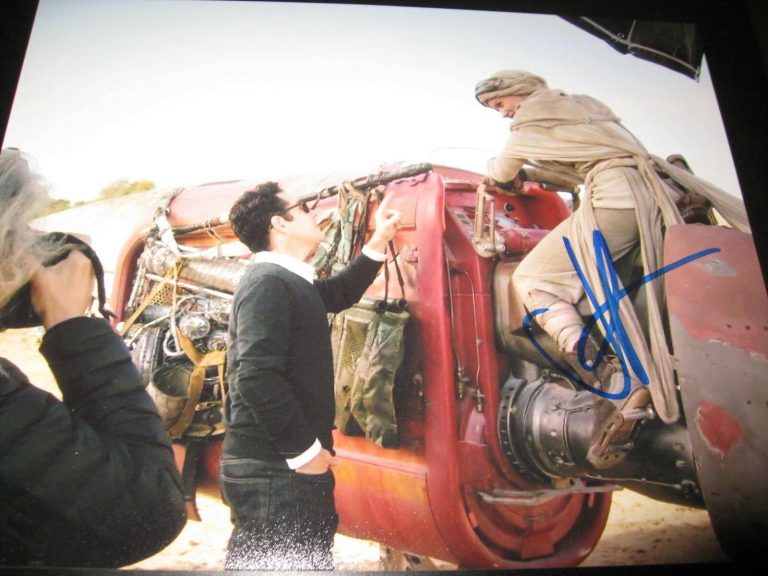 JJ ABRAMS SIGNED AUTOGRAPH 8×10 STAR WARS THE FORCE AWAKENS PROMO COA AUTO X13 COLLECTIBLE MEMORABILIA