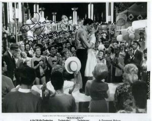 JOAN FREEMAN SIGNED AUTOGRAPHED ROUSTABOUT W/ ELVIS PRESLEY PHOTO COLLECTIBLE MEMORABILIA