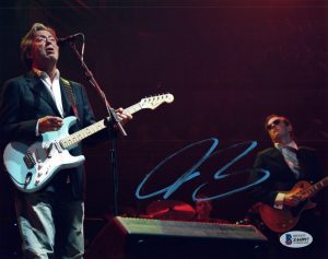JOE BONAMASSA SIGNED AUTOGRAPHED 8×10 PHOTO WITH ERIC CLAPTON BECKETT BAS COA COLLECTIBLE MEMORABILIA