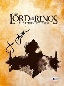 JOE LETTERI VISUAL EFFECTS THE LORD OF THE RINGS SIGNED 8×10 PHOTO BAS #E52863 COLLECTIBLE MEMORABILIA