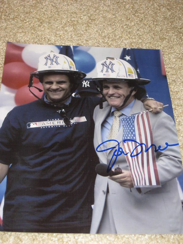 JOE TORRE SIGNED AUTOGRAPH 8×10 NEW YORK YANKEES NYC COLLECTIBLE MEMORABILIA