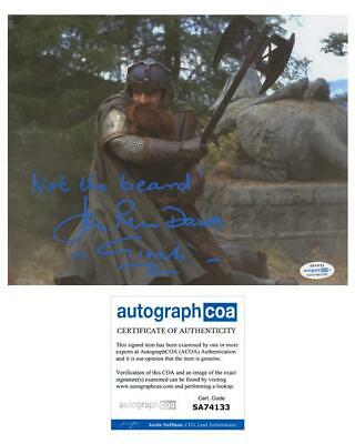John Rhys Davies The Lord Of The Rings AUTOGRAPH Signed Gimli 8x10 john-rhys-davies-the-lord-of-the-rings-autograph-signed-gimli-8x10