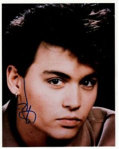 JOHNNY DEPP SIGNED AUTOGRAPHED PHOTO COLLECTIBLE MEMORABILIA