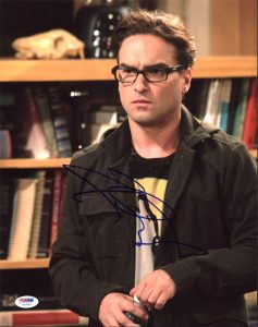 JOHNNY GALECKI THE BIG BANG THEORY AUTHENTIC SIGNED 11X14 PHOTO PSA/DNA #U59311 COLLECTIBLE MEMORABILIA