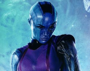 KAREN GILLAN SIGNED 8×10 PHOTO DOCTOR WHO GUARDIANS OF THE GALAXY SEXY COA VD COLLECTIBLE MEMORABILIA