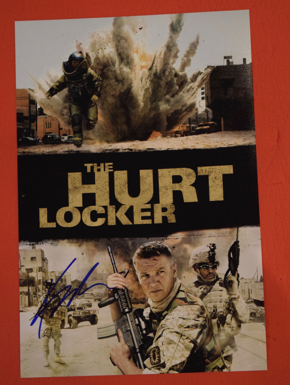 Kathryn Bigelow Signed Autographed The Hurt Locker 12x18 Movie Poster