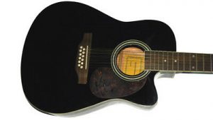KEITH URBAN AUTOGRAPHED SIGNED 12STRING ACOUSTIC/ELECTRIC GUITAR AFTAL COLLECTIBLE MEMORABILIA